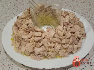 Крок 9: «‎Гранатовий браслет» з курячими стегнами та яйцем