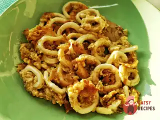 Кільця кальмара у ніжному клярі