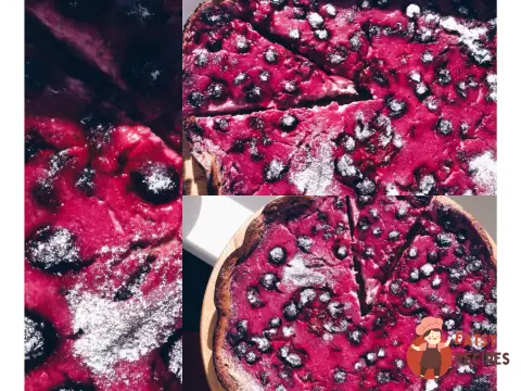 Сирний брауні з чорною смородиною «Chocolate Blackcurrant»