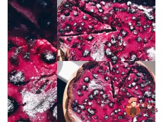 Сирний брауні з чорною смородиною «Chocolate Blackcurrant»