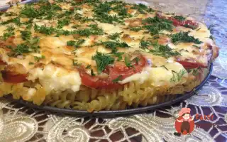 Макарони, Запечені З Помідорами Під Сиром