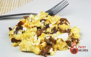 Омлет З Білими Грибами, Сиром Грюєр Та Естрагоном