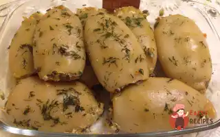 Кальмари, Фаршировані Грибами
