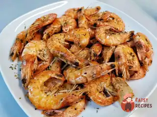 Смажені королівські креветки XXL