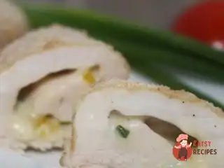 Курячі рулети з сирною начинкою