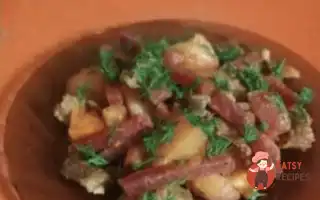 Овочеве Рагу З Курячими Серцями Та Шлуночками