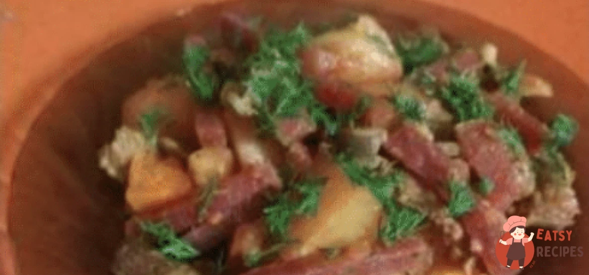 Овочеве рагу з курячими серцями та шлуночками