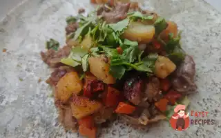 Курячі Шлунки З Картоплею