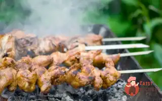 Курячий Шашлик З Ожиновим Соусом