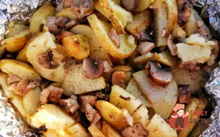 Картопля З Грибами