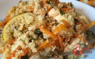Кускус З Куркою Та Болгарським Перцем