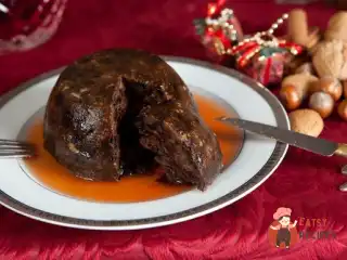 Темний різдвяний індійський пудинг