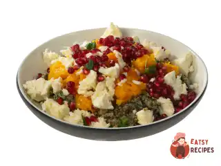 Табулі з кіноа з гарбузом