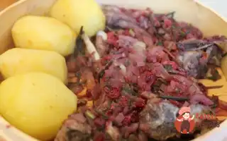 Корейка Барана Під Маринадом Брусничним