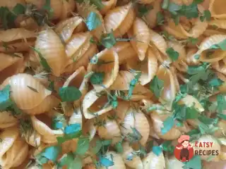 Пенне з гарбузовим пюре для веганів