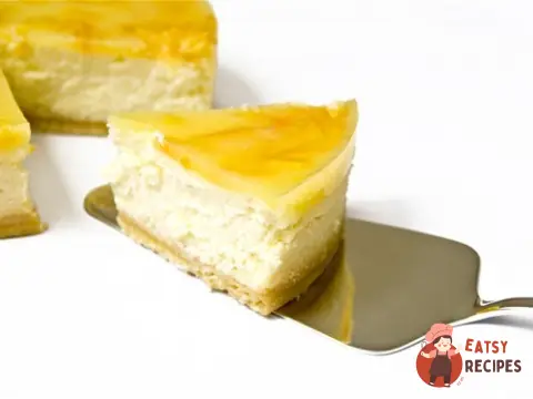Запечений лимонний чізкейк