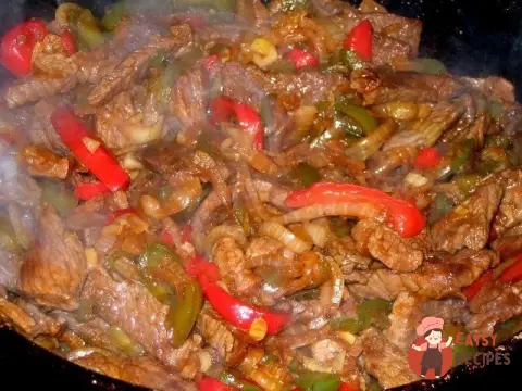 М'ясо мотузкою по-китайськи