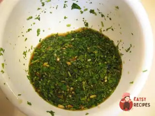 Соус з кінзи та імбиру до шашлику