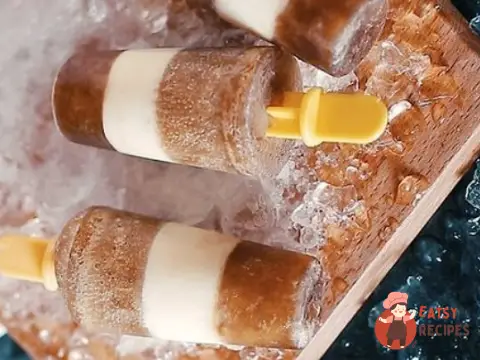 Вершкове морозиво з кока-колою