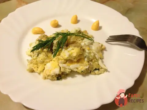 Тріска під польським соусом