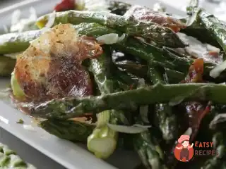 Спаржа з ​​пармською шинкою
