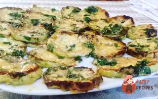 Кабачки, Запечені Зі Сметаною Та Часником