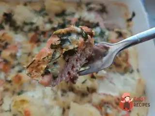 Червона риба з цвітною капустою