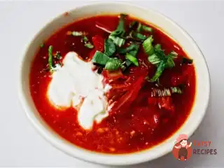 Борщ м'ясний