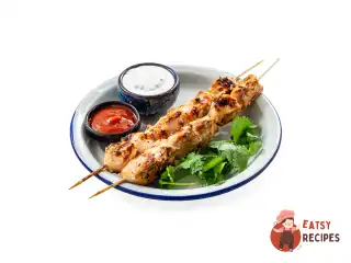 Шашлик із курятини в пивному маринаді