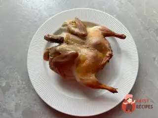 Перепілки, запечені в рукаві