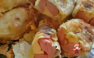 Сосиски З Сиром У Капусті