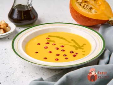 Гарбузовий крем-суп з індичкою