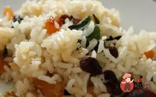Солодкий Рис З Горішками Кешью, Сухофруктами Та М'яТою