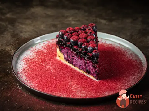 Млинець з чорницею і голубиною.