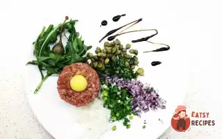 Тартар Із Яловичини З Перепелиними Яйцями