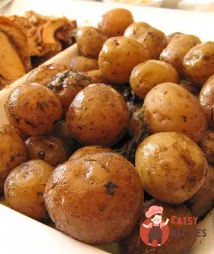 Картопля з шафраном
