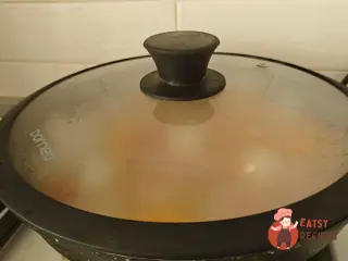 Крок 9: Шакшука з шинкою