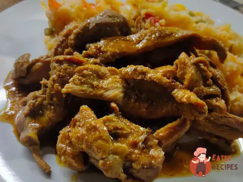 Індичка в соусі з марокканськими спеціями