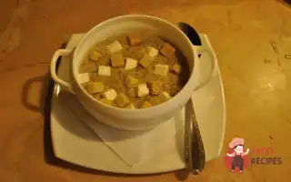 Крем-Суп Із Печериць На Курячому Бульйоні