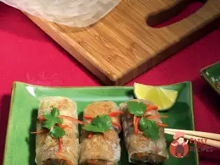 В'єтнамські роли з м'ясом ягняти