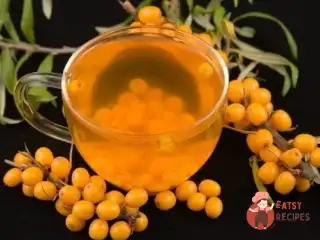 Чай обліпихи з медом