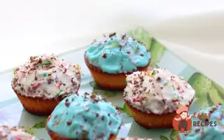 Капкейки Зі Сметанним Кремом