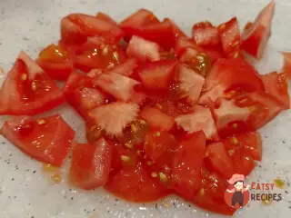 Крок 3: Грецький салат з оливками та фетою