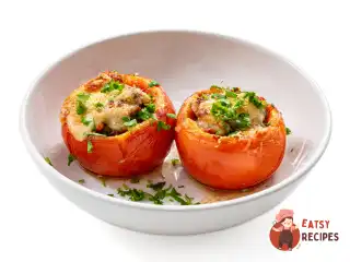 Запечені помідори з фаршем