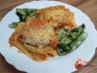 Гнізда з індичим фаршем