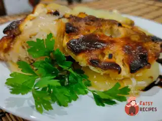 Запечена курка з ананасом