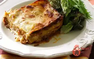 Лазання З Соусом Бешамель, Марсалою, Пармезаном Та Цибулею-Шалот