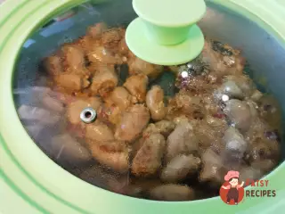 Крок 11: Курячі серця на сковороді