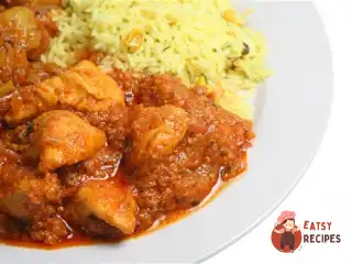 Курча з рисом