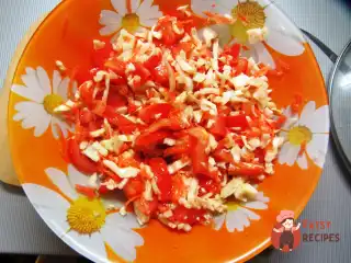 Салат-гарнір до смаженого м'яса